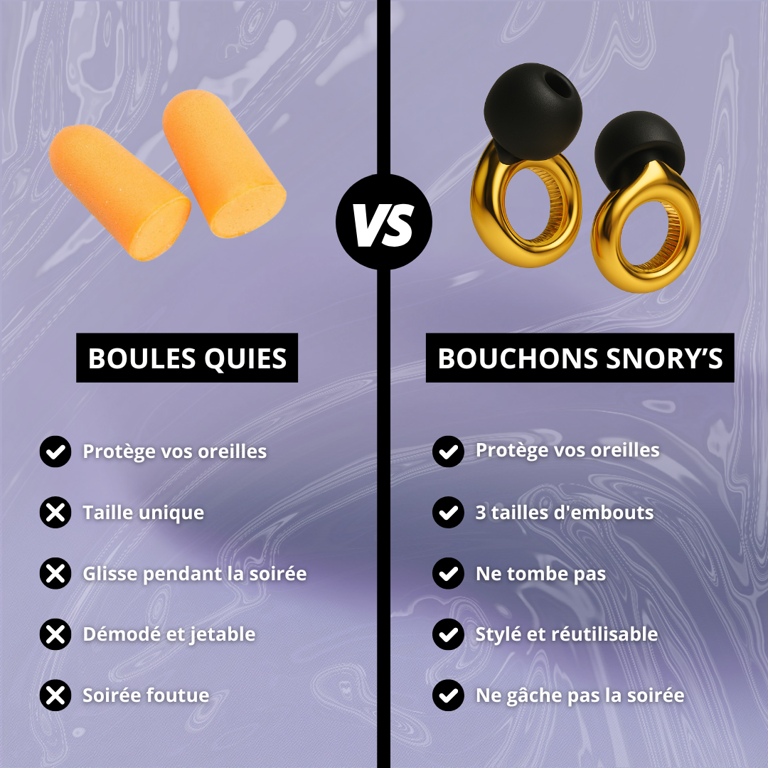 Bouchons Snory V2