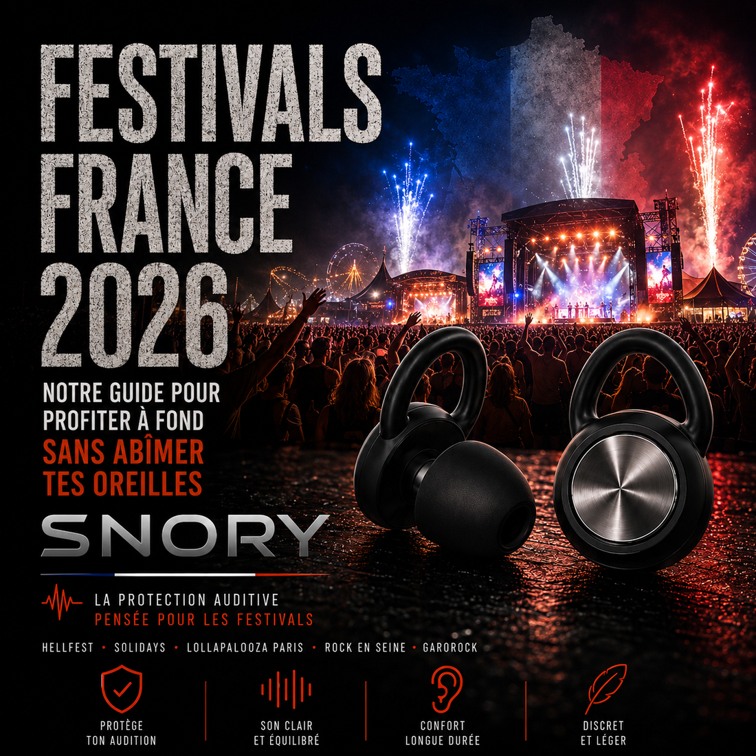 Festivals France 2026 : notre guide pour profiter à fond sans abîmer tes oreilles